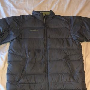 Columbia down winter jacket